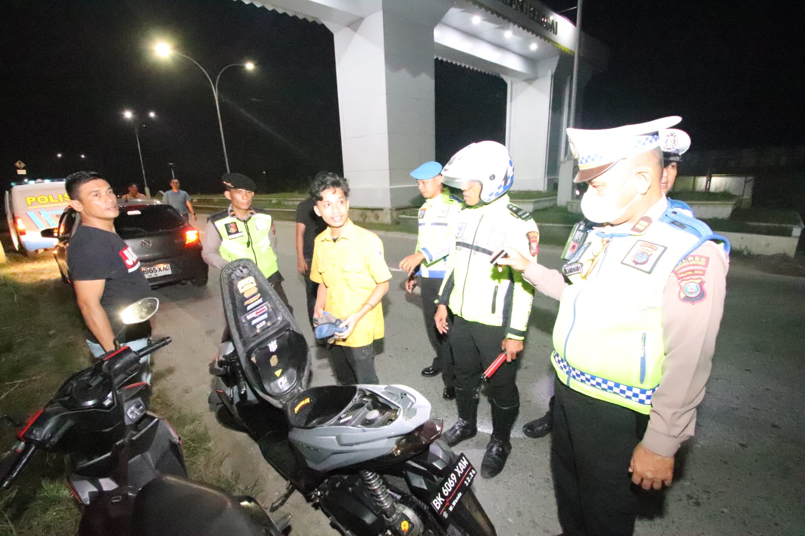 Polres Sergai Menggelar Patroli Dan Razia Giat Rutin Tingkatkan KRYD Antik Toba 2024