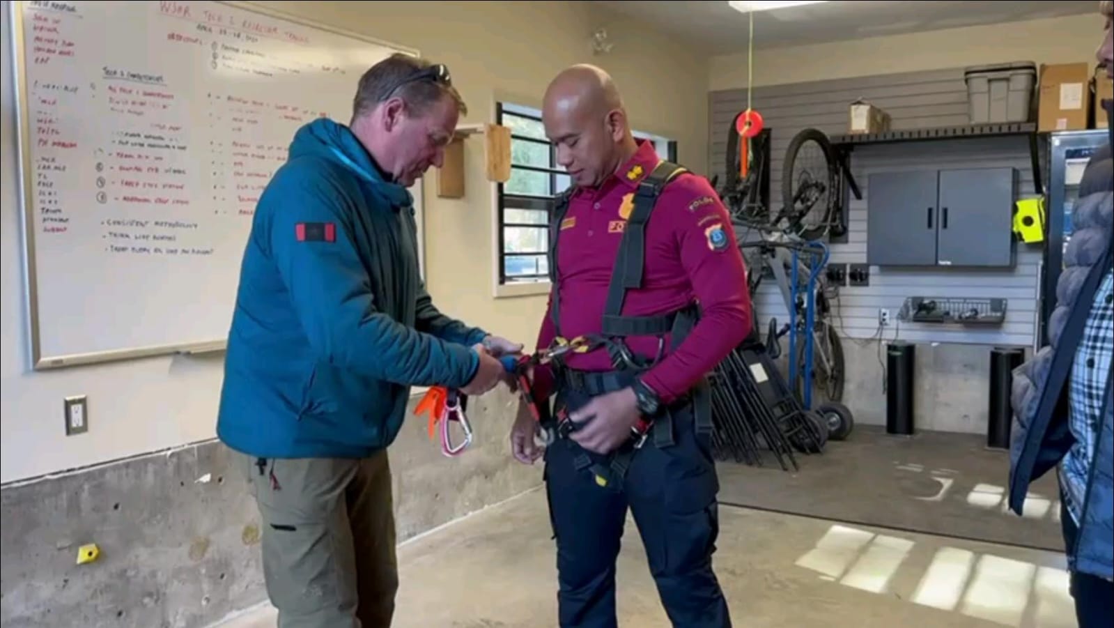 Polisi Pariwisata Canada Tunjukan Tekhnologi SAR Penyelamatan Wisatawan Kepada Polda Sumut