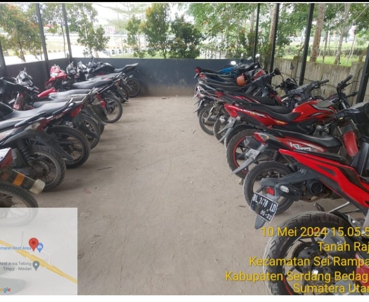 Miris !!! Sepeda Motor Diparkiran REST AREA KM 65 A Setiap Bulan Hilang, Pelaku Belum Juga Ditangkap.