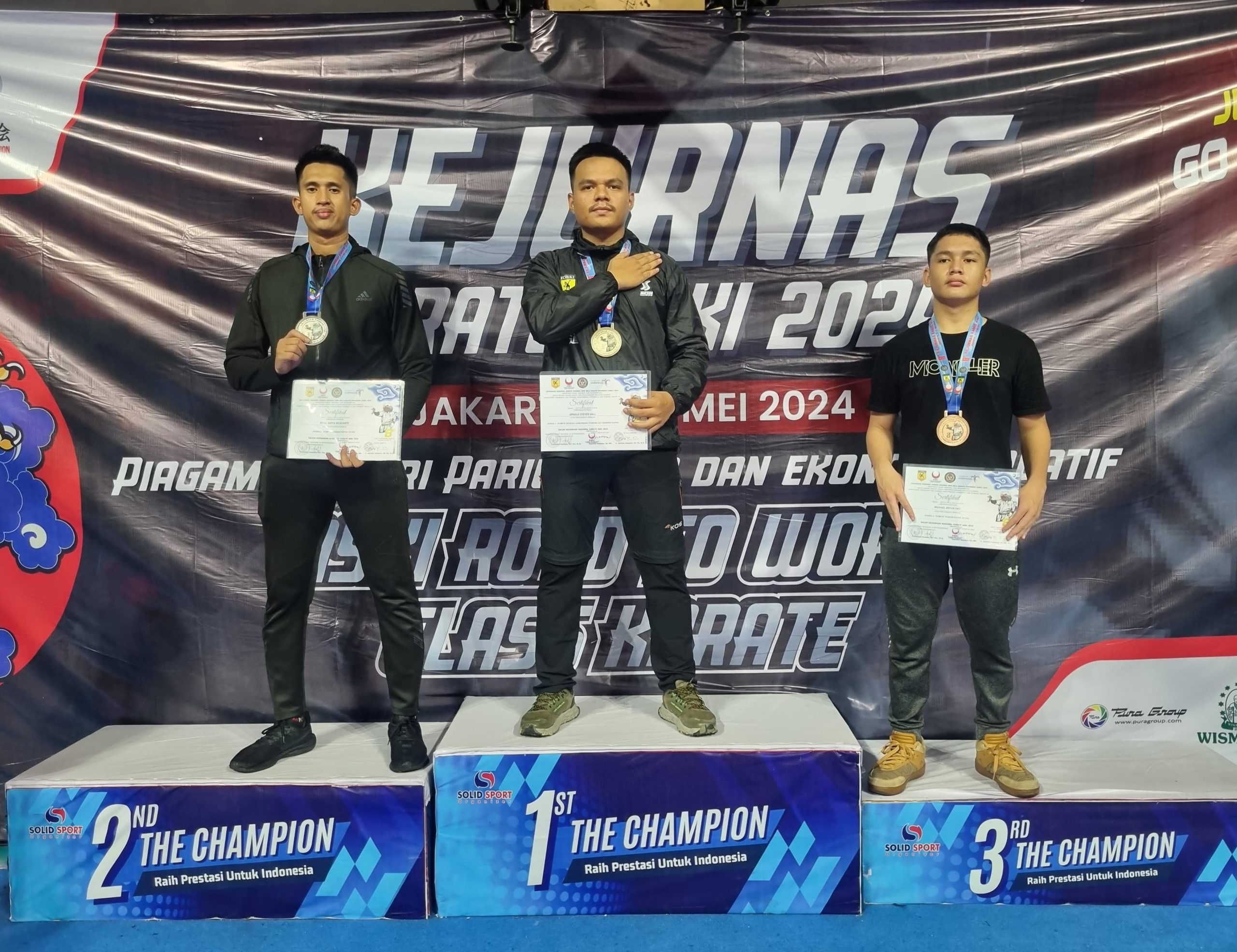 Polda Sumut Torehkan Prestasi Gemilang Dalam Kejuaraan Nasional Taekwondo dan Karate 2024