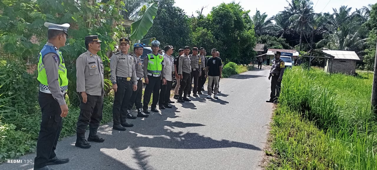 Polres Binjai Jaga Kamtibmas Kota Binjai Melalui Patroli Cipta Kondisi