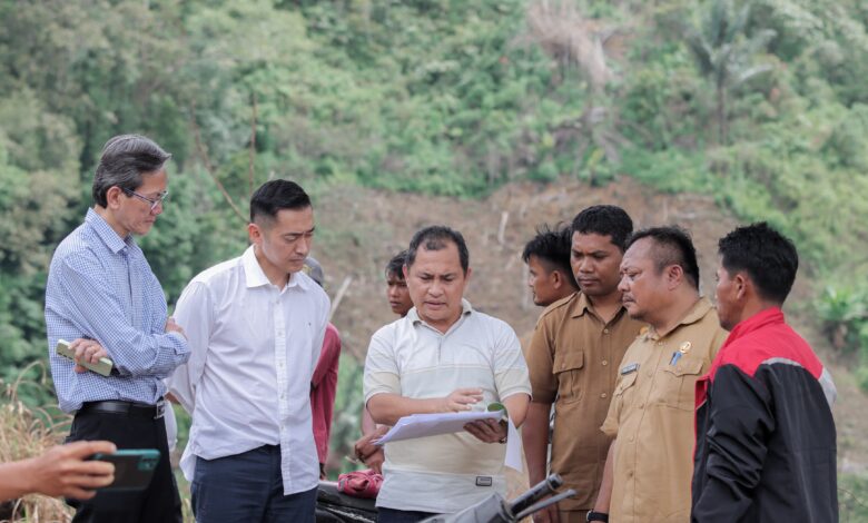Pj Bupati Dairi Ajak Survei Investor HPT di Desa Sinar Pagi