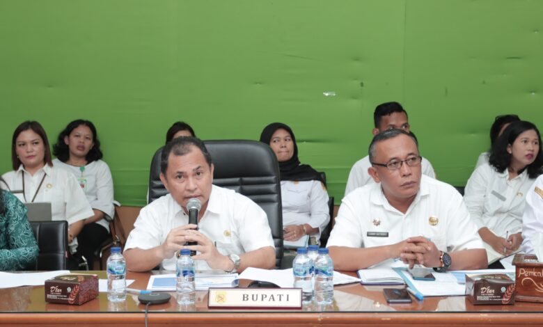 Pj.Bupati Dairi Paparkan Tentang Stunting,Didampingi Pj.Sekda