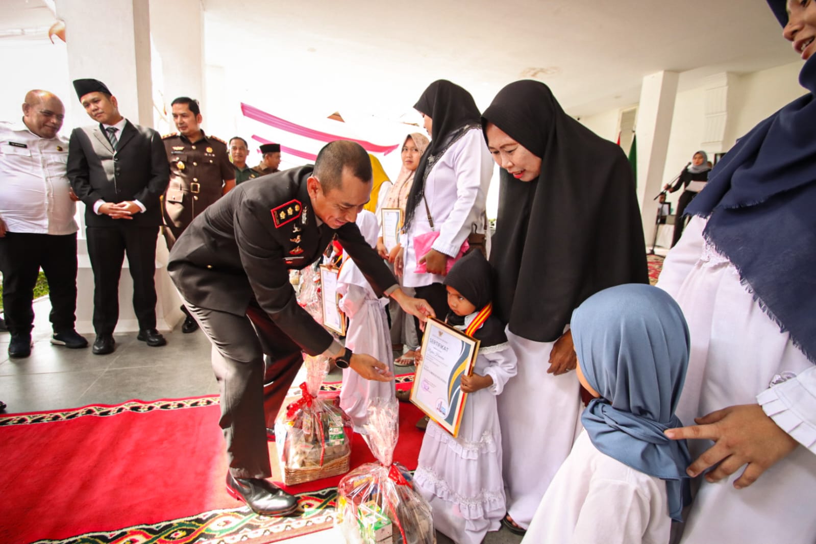 Kapolres Sergai menghadiri Rembuk Stunting dan Penobatan GENRE Kabupaten Sergai 2024: Perjuangan Bersama Melawan Stunting