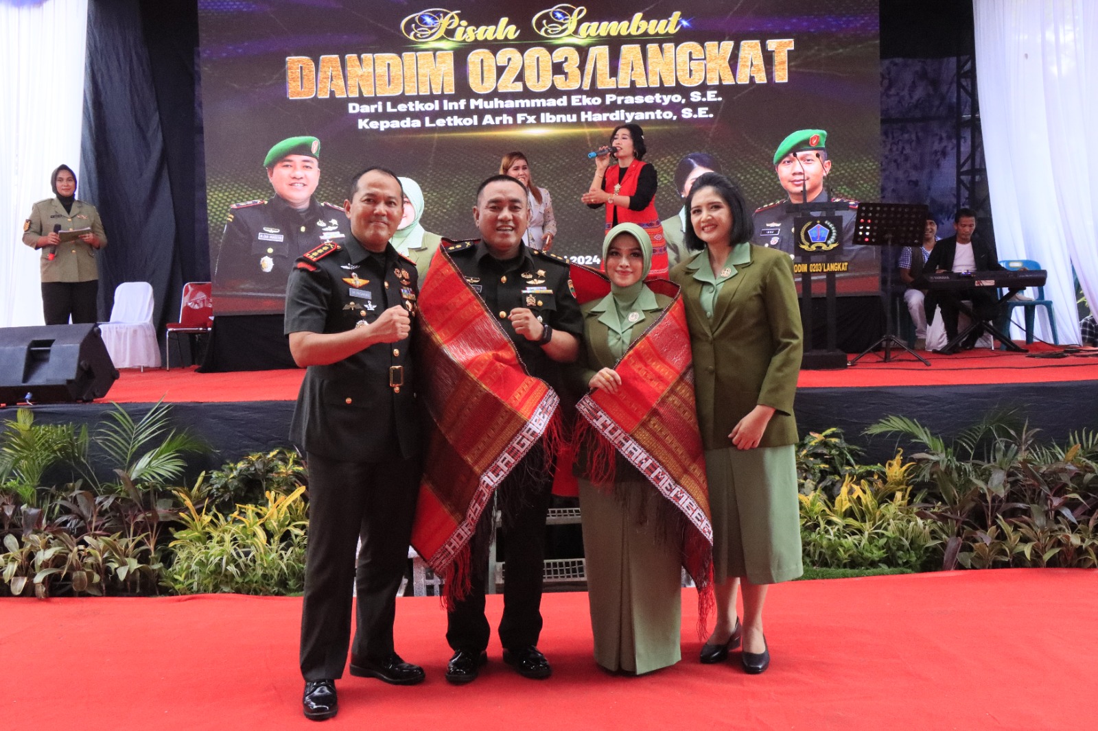 Kodim 0203 LKT Gelar Acara Pisah Sambut Dandim Baru