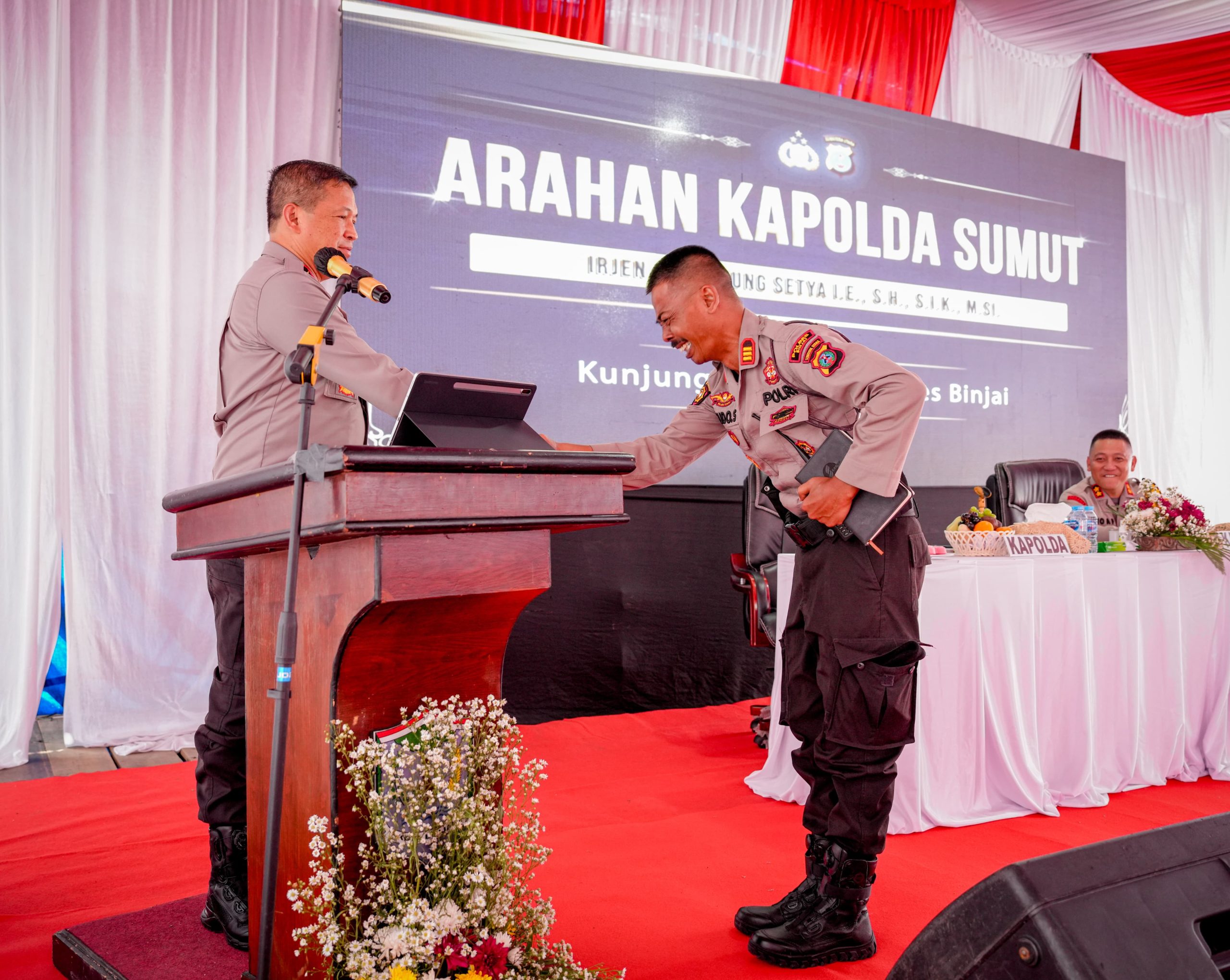 Kapolda Sumut Berangkatkan Umroh Anggotanya, Kali Ini Kasat Sabhara Binjai Tegak Lurus Tolak Setoran Judi