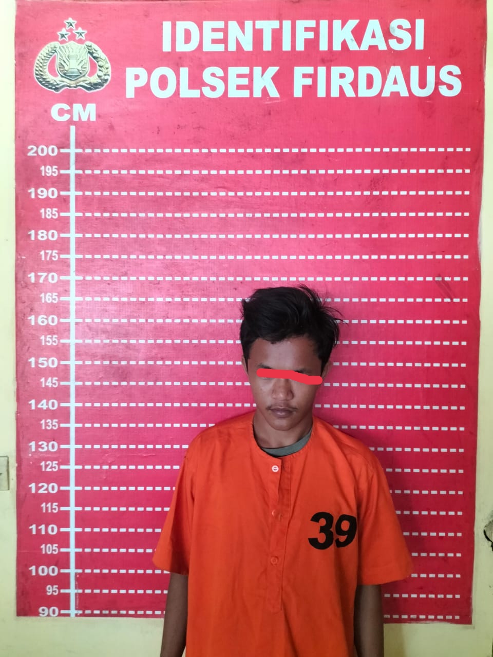 Unit Reskrim Polsek Firdaus Polres Sergai Ringkus Pria Terduga Pelaku Pencurian Di Gudang Kantor PLN
