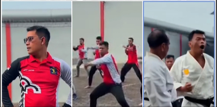 Meningkatkan Pengamanan Dan Ketrampilan Para Pegawai Lingkungan Rutan 1 Medan Rutin Gelar Pelatihan Beladiri Tako