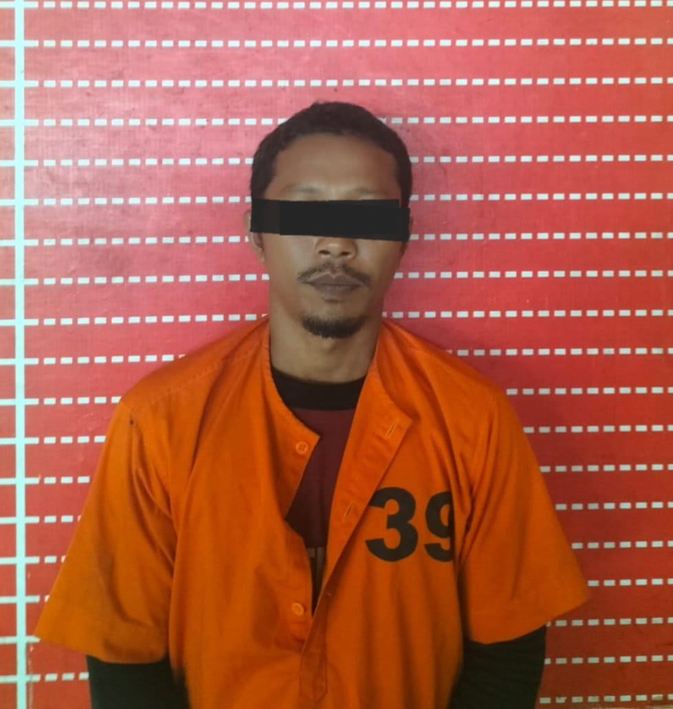 Tim Unit Reskrim Polsek Firdaus Polres Sergai Amankan Seorang Pria Terduga Pelaku Pencurian