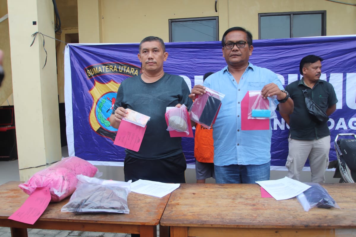 Tim Unit Reskrim Polsek Firdaus Polres Sergai Berhasil Ungkap Kasus Pencurian Dan Penganiayaan