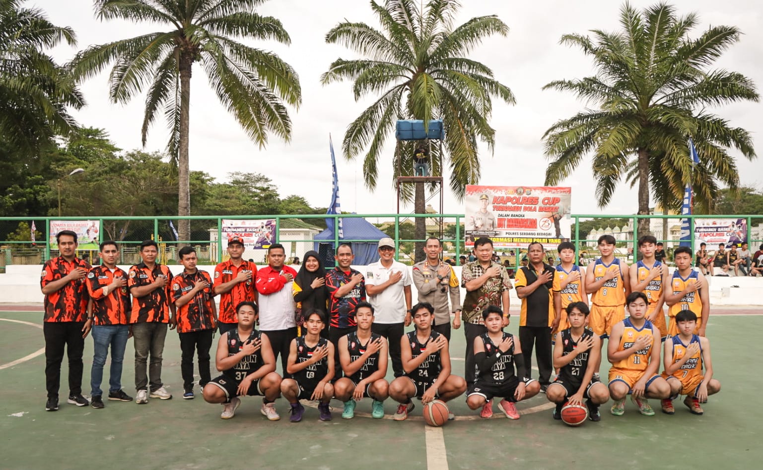 Semarakkan HUT ke-78 Bhayangkara Polres Sergai Gelar Pekan Olahraga Pertandingkan Berbagai Cabang Olahraga