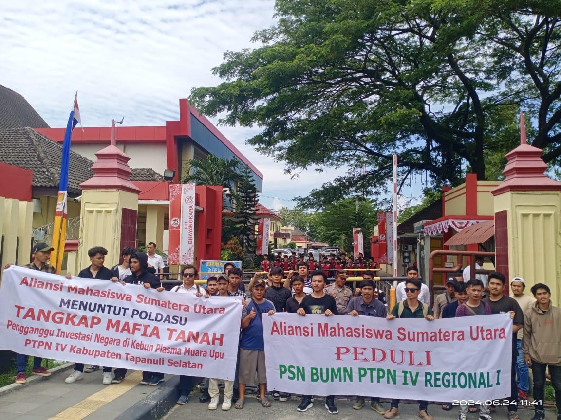 Blokade PTPN IV Muara Upu selama 30 Hari, Rugikan Negara Milyaran Rupiah, AMSU Tuntut KAPOLDASU Proses Hukum Oknum Pengurus KPSS Muara Upu TAPSEL