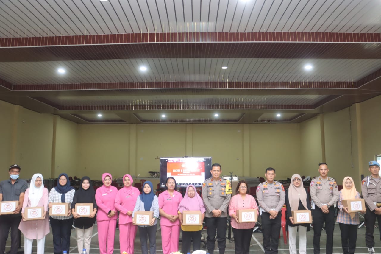 Baksos Dan Bansos Serentak Di Seluruh Indonesia Dalam Rangka HUT ke-78 Bhayangkara