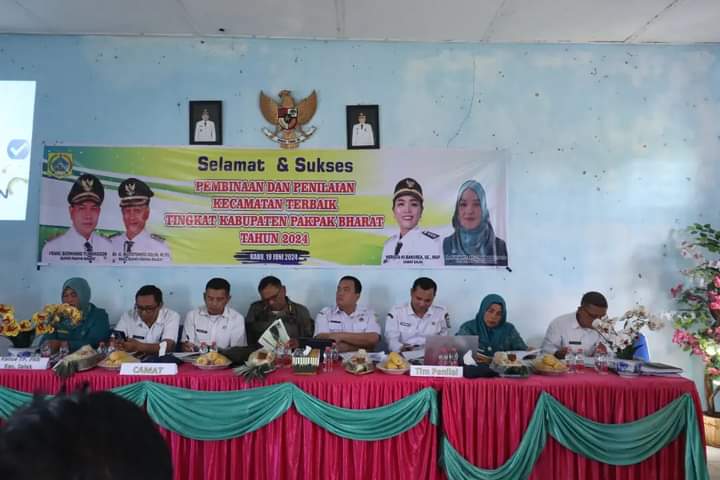 Camat Salak Herlita HI Banurea SE, MAP Mengurai Inovasi Yang Telah Dilakukan