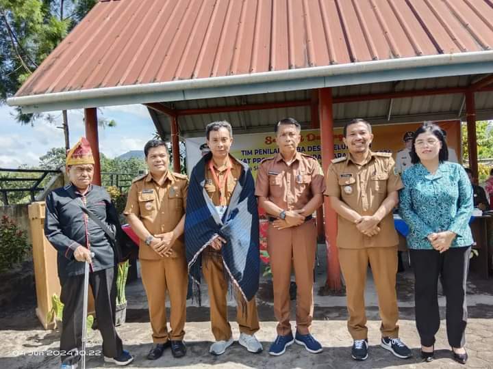 Tim Penilai Desa Terbaik Provsu Datang Mengunjungi Desa Silima Kuta Kecamatan STTU Julu