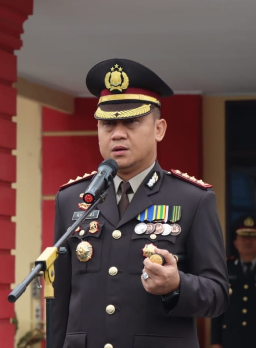 Polresta Deli Serdang Upacara Peringatan HUT Bhayangkara Ke-78 Tahun 2024