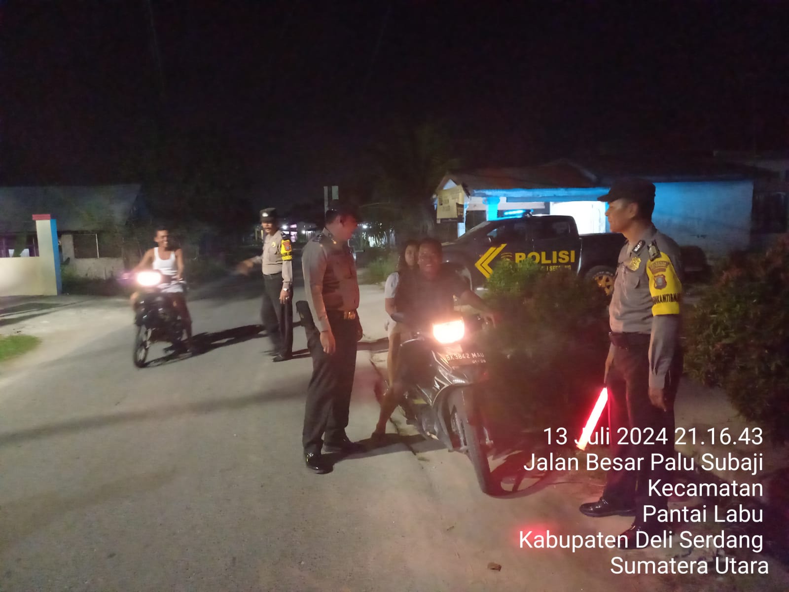 Antisipasi Gangguan Kamtibmas, Polresta Deli Serdang Laksanakan Patroli Presisi