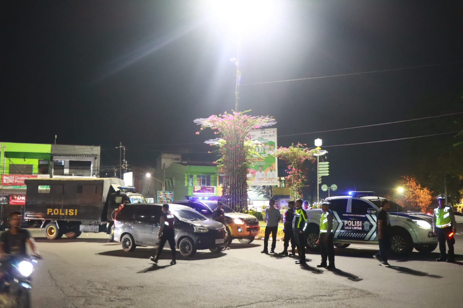 WUJUDKAN KAMTIBMAS AMAN DAN KONDUSIF POLRES BINJAI TINGKATKAN PATROLI MALAM