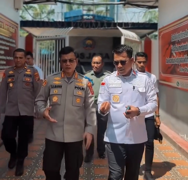 Rutan Kelas I Medan Kumham Sumut Menerima Kunjungan Kapolrestabes Medan