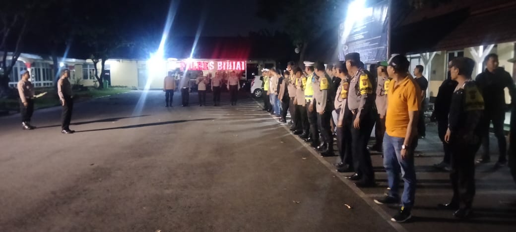 PERSONIL POLRES BINJAI TINGKATKAN GIAT PATROLI MALAM