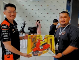 Rutan Kelas 1 Medan Kumham Sumut Turut Ramaikan Pameran Motoplex in Action Medan, Sertakan Karya WBP