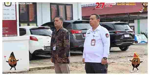 KPU Dairi Gelar Apel Pagi