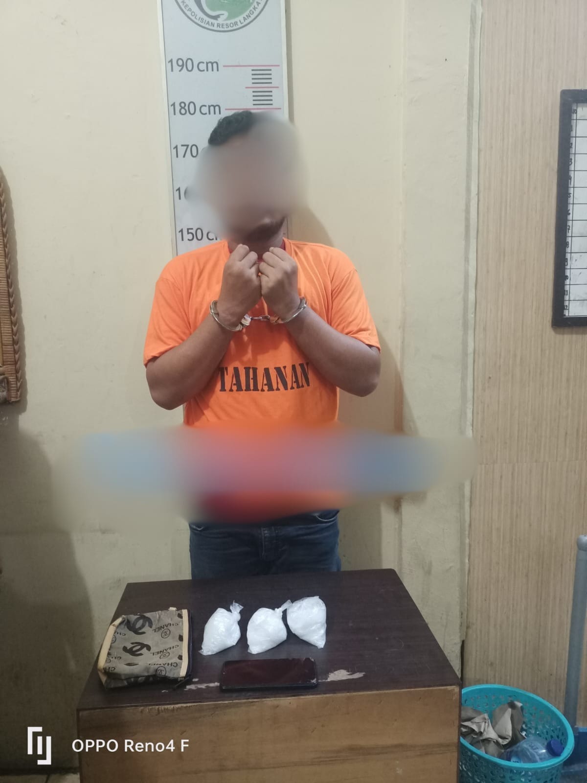 Satres Narkoba Polres Langkat Amankan Pengedar Sabu