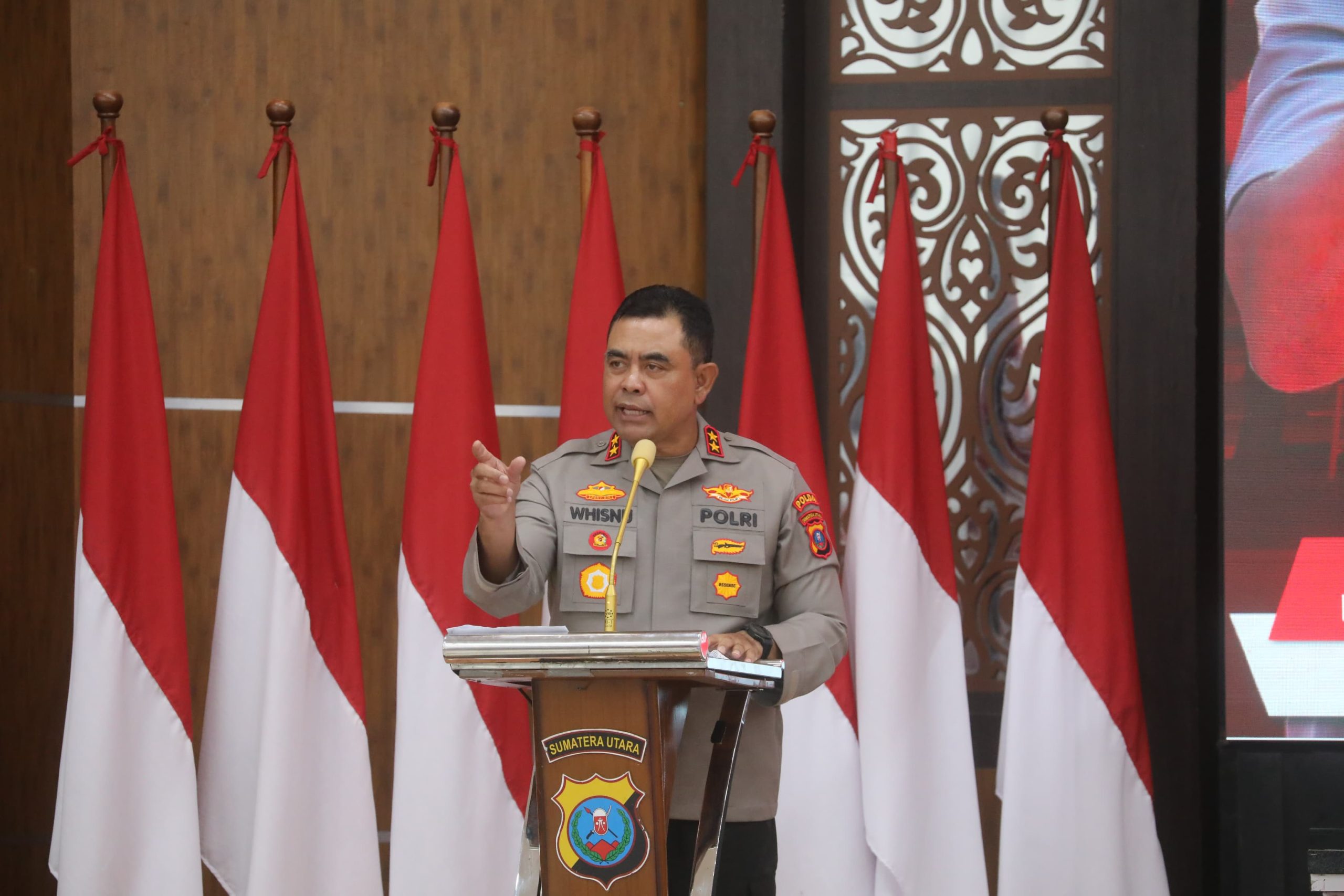 Commanderwish Kapolda Sumut : Polri Hadir ditengah Masyarakat Meningkatkan Rasa Aman Ketertiban dan Kesejahteraan