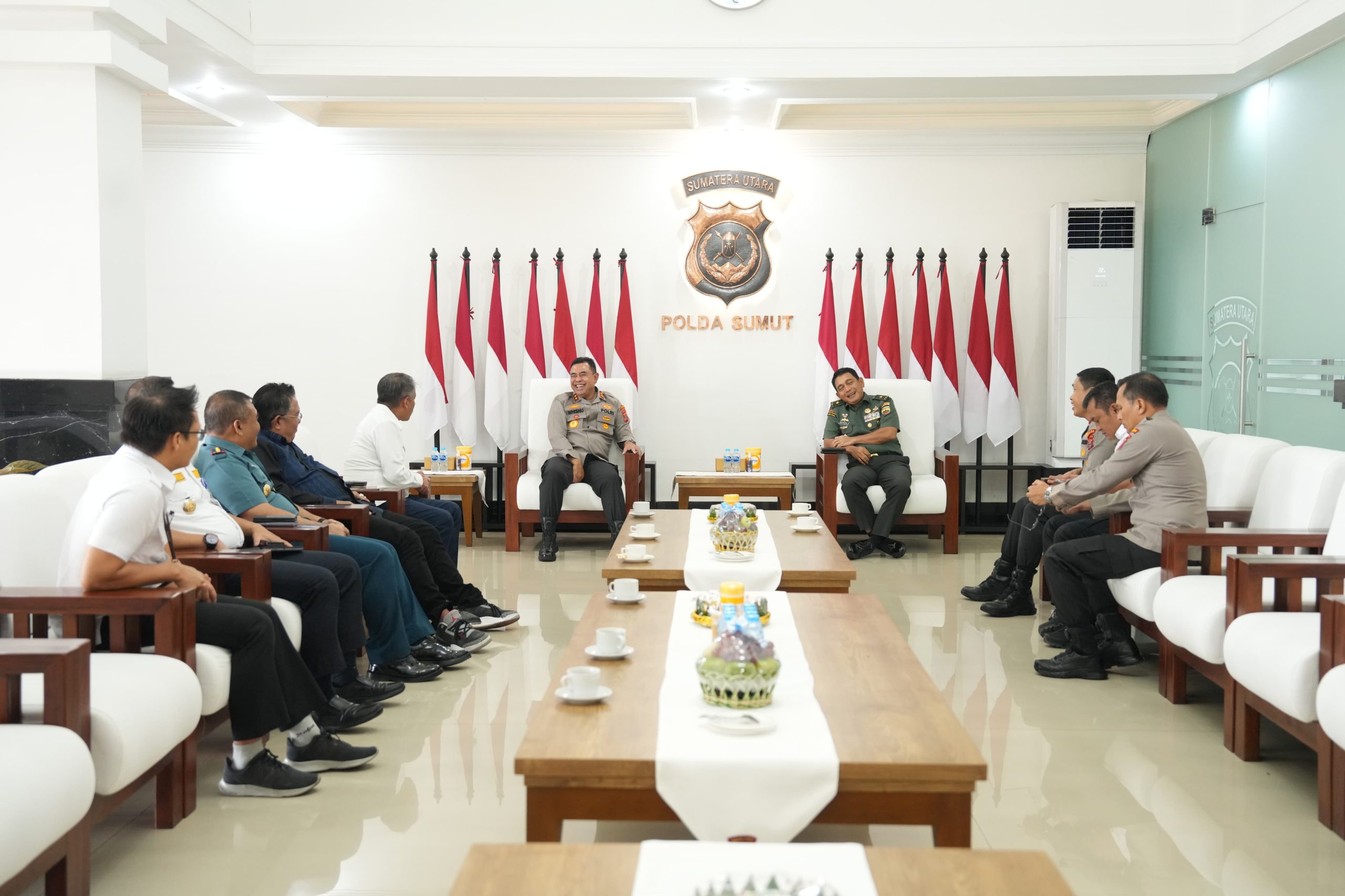 Kapolda Sumut Pimpin Rakor Lintas Sektoral : Wujudkan Pilkada Serentak 2024 yang Aman, Damai dan Demokratis