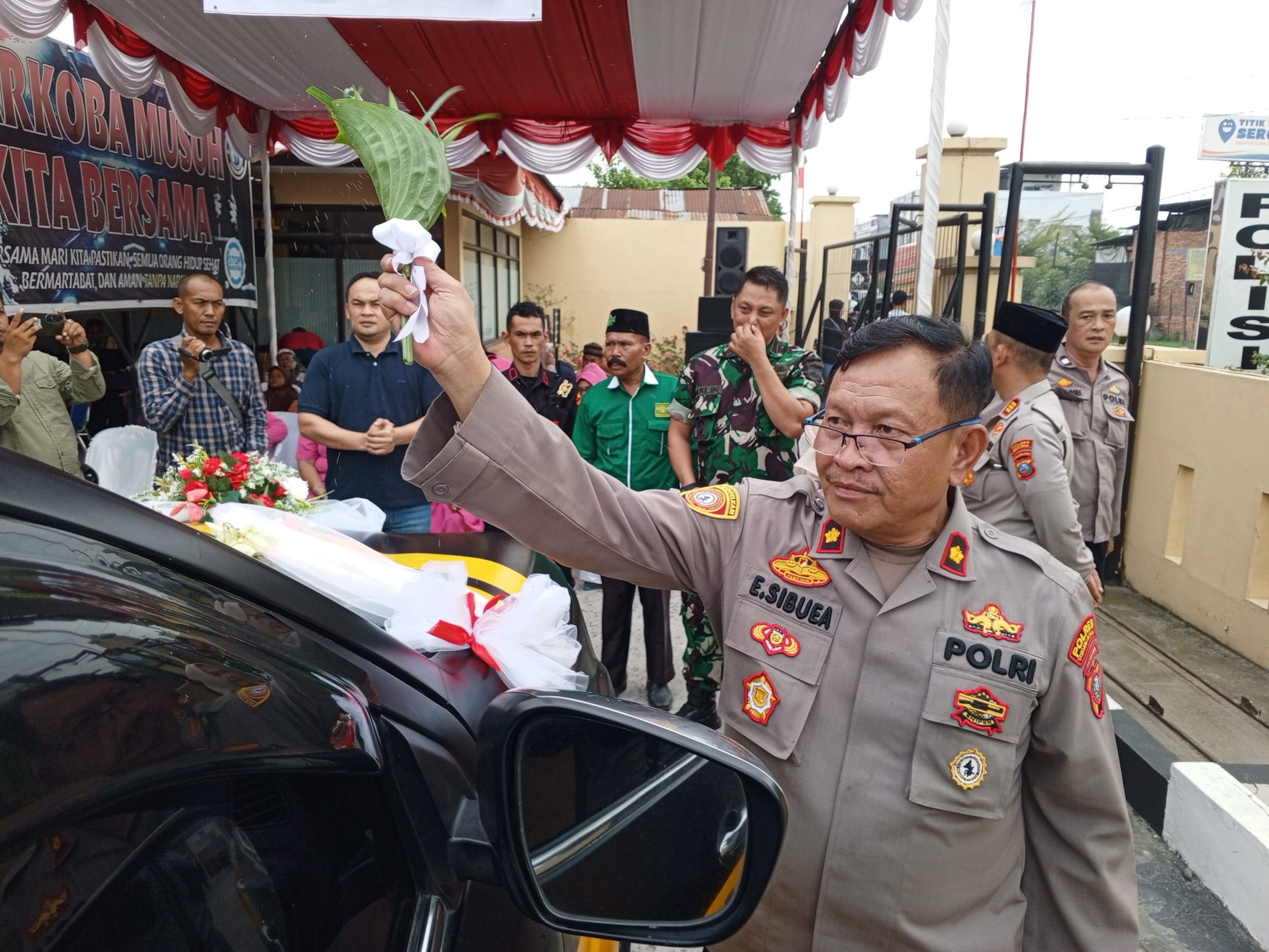 Polres Sergai Hibahkan Mobil Patroli untuk Polsek Perbaungan