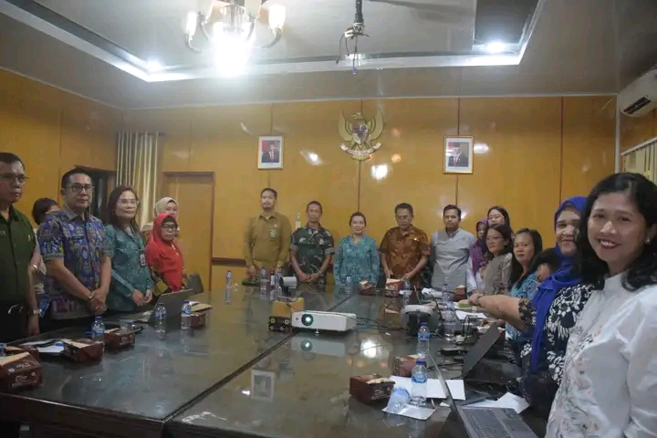 Pemkab Dairi   Dan TPPS Prov Gelar Rakor Penanganan Stunting
