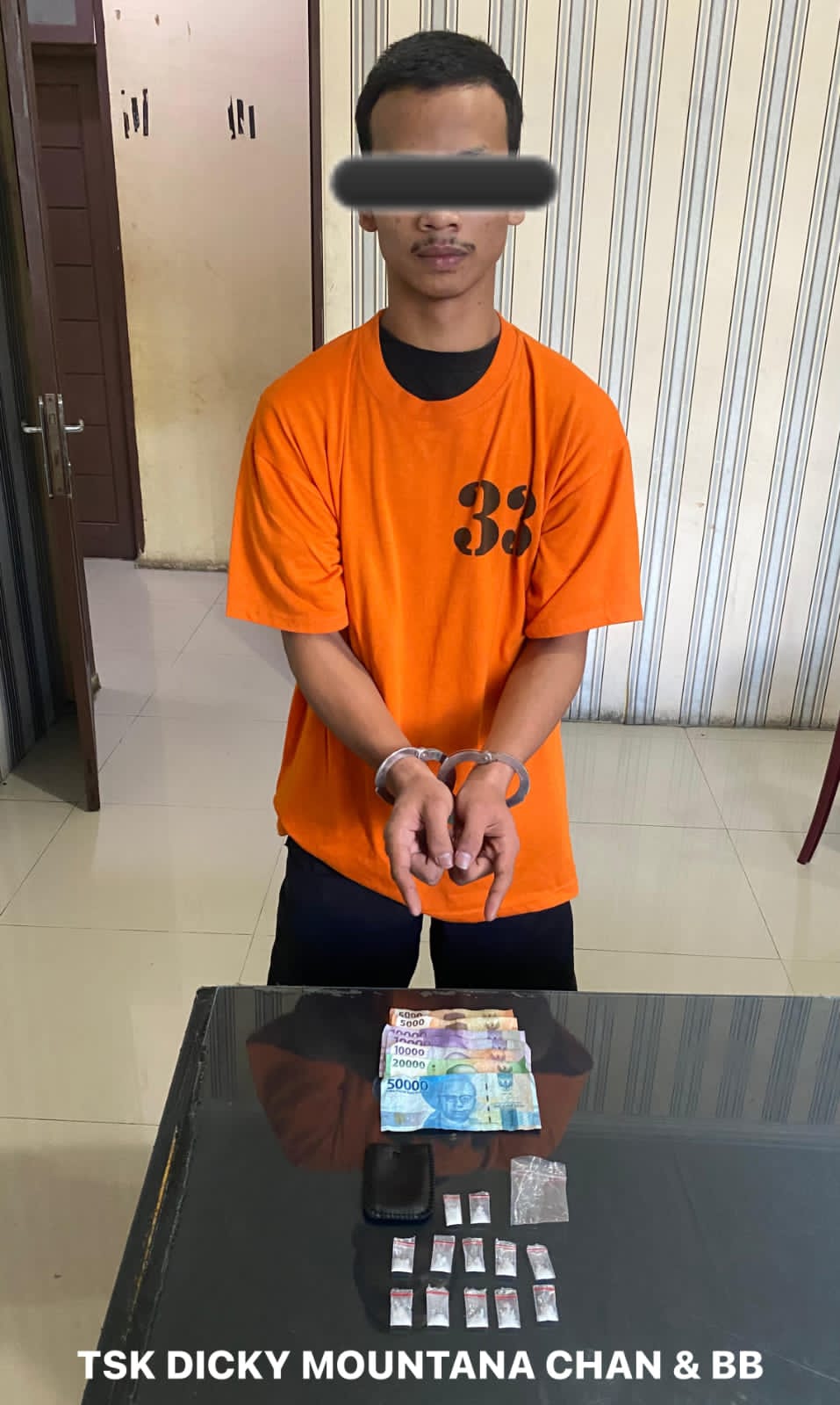 Asik Nyabu didalam kamar Kos, Mahasiswa di Ditangkap Polisi di Tanah Karo