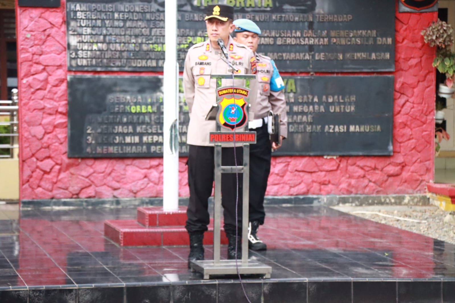 Kapolres Binjai Ingatkan Personil Untuk Hindari Pelanggaran dan Jauhi Narkoba