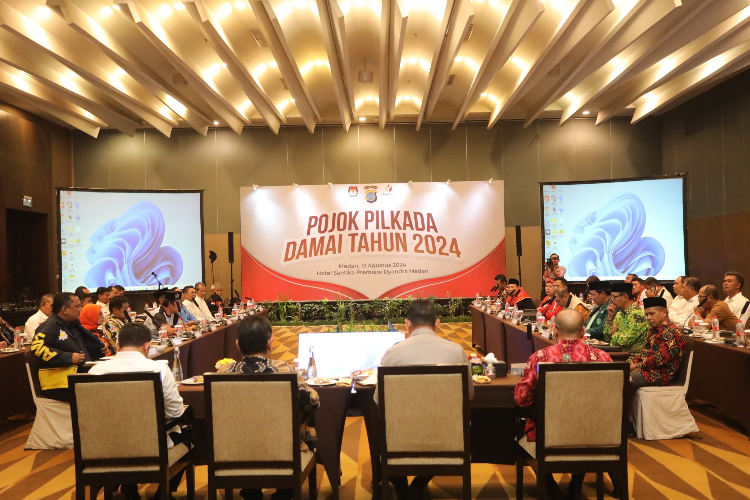 Pojok Pilkada Damai 2024, Kapoldasu Ajak Tokoh Masyarakat Jaga Kamtibmas di Sumut