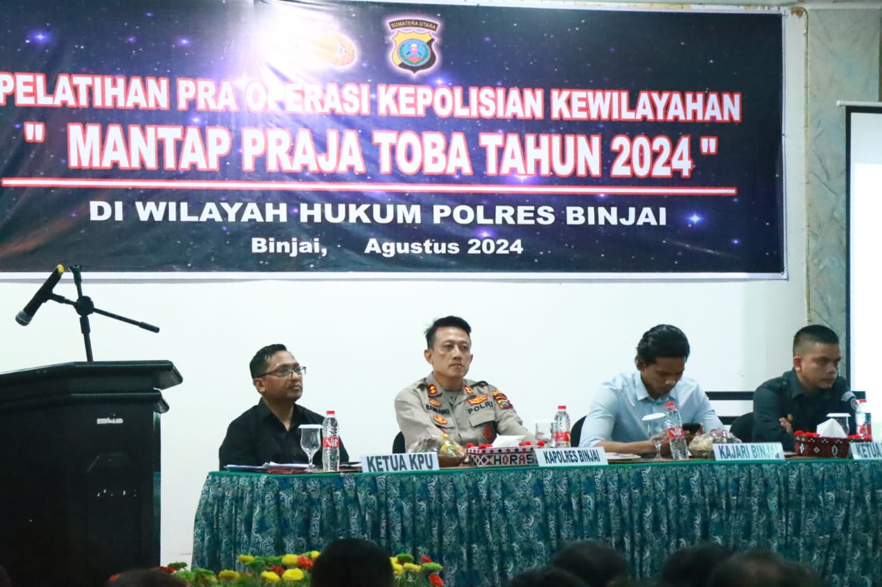 Polres Binjai Kumpulkan Personil Datangi Hotel Graha Kardopa Binjai