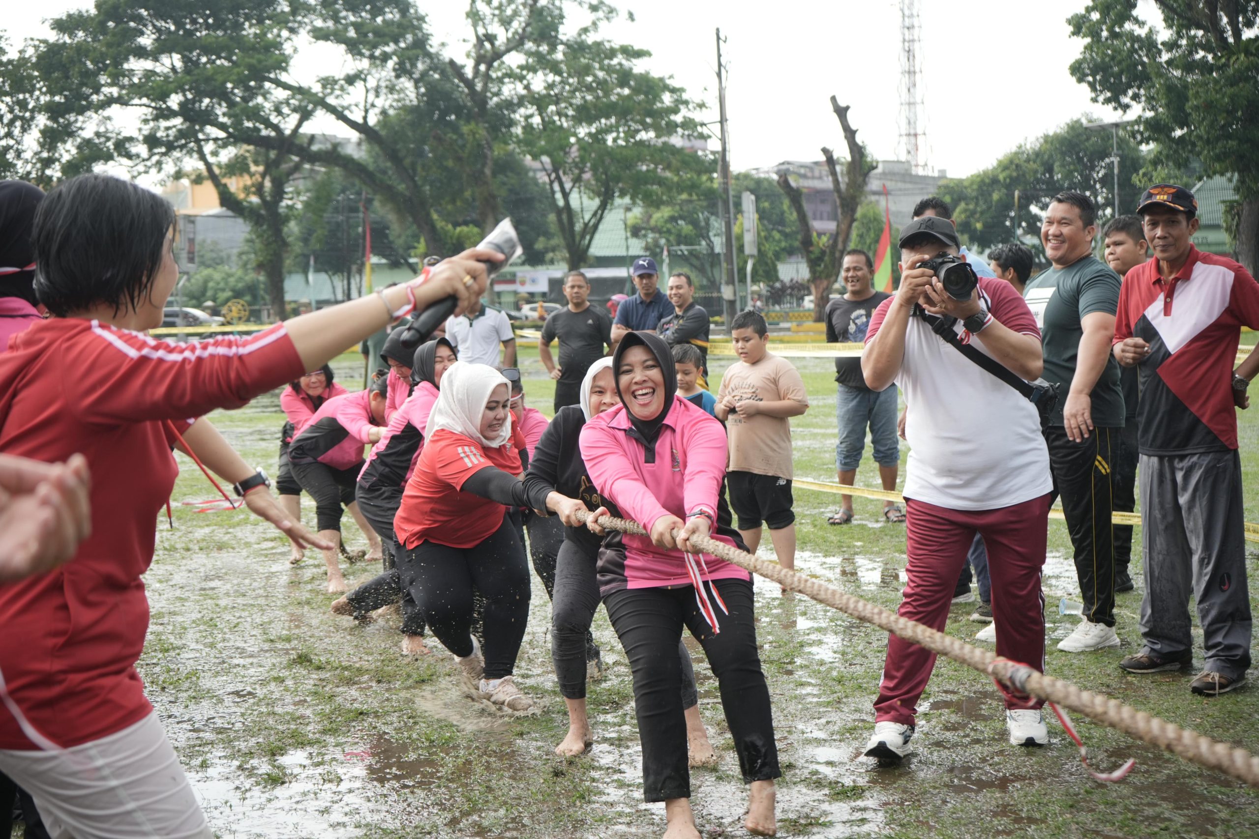 Polres Binjai Isi Kegiatan Semarak Hut Kemerdekaan RI Ke 79 Bersama Forkopimda