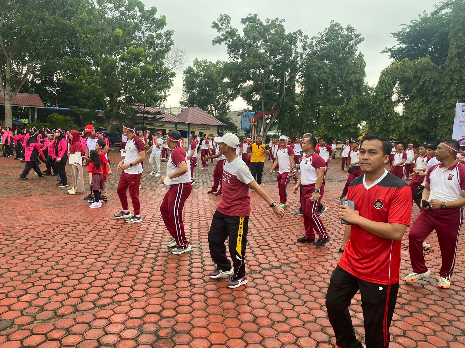 Polres Langkat Meriahkan HUT Kemerdekaan RI