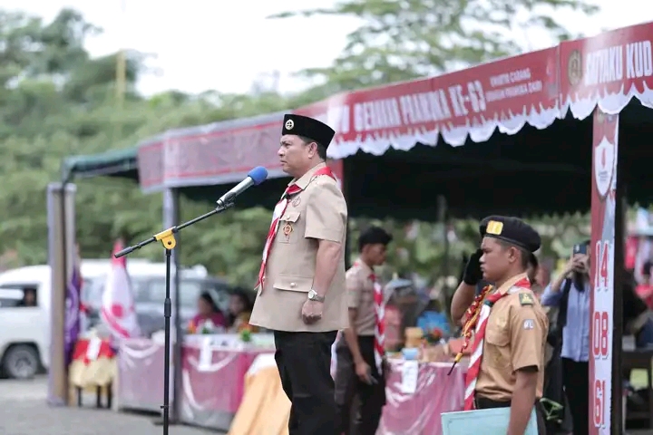 Pj Bupati pimpin Apel hari besar pramuka ke 63 di TWI