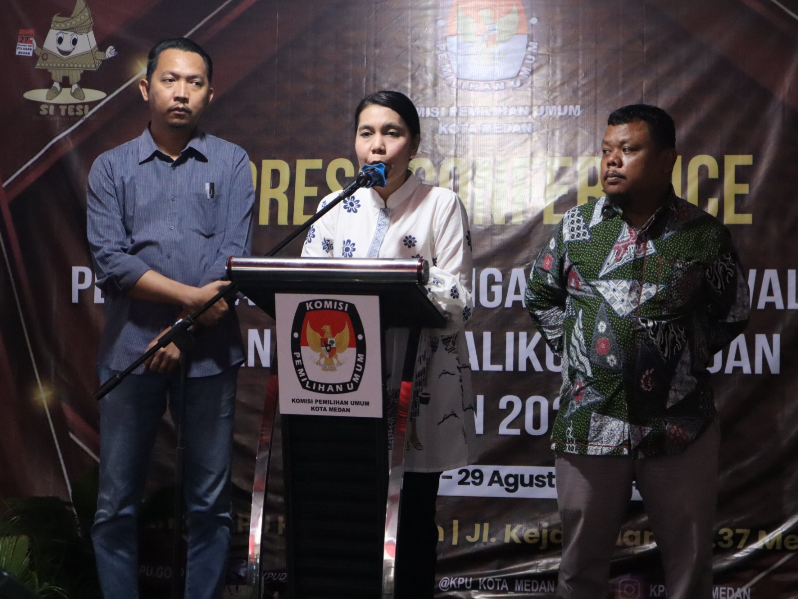 Pendaftaran Paslon Wali Kota/Wakil Wali Kota Medan di KPU Kota Medan, Hari Pertama Pendaftaran “NIHIL”