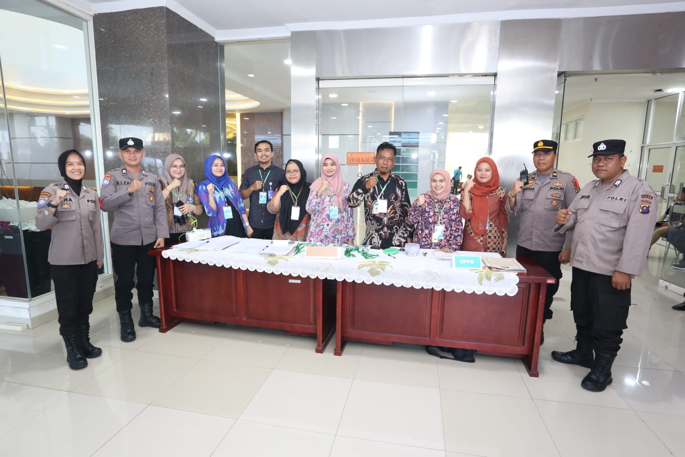 105 Personel Dari Satgas OMP Polda Sumut Dikerahkan Untuk Pengamanan Maksimal Terhadap Pemeriksaan Kesehatan Cagub dan Cawagub