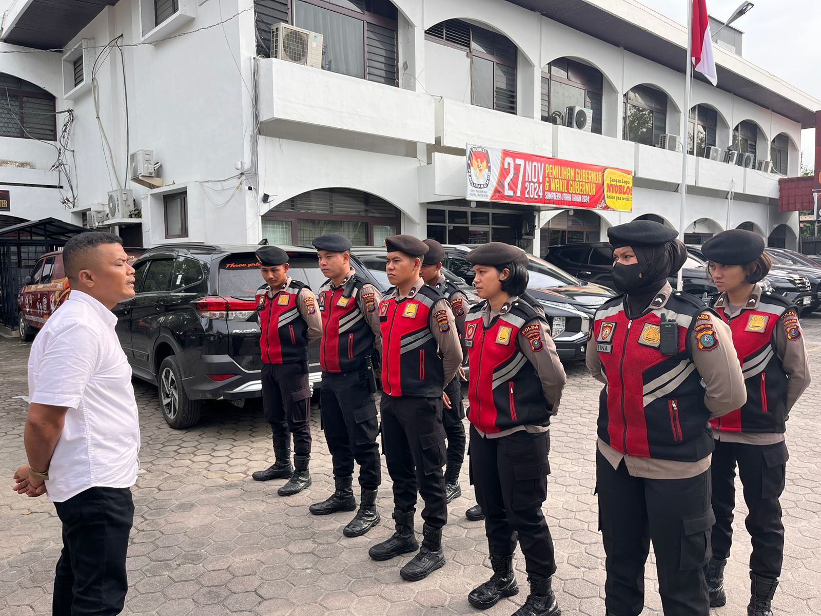 Pengamanan KPU dan Bawaslu Sumut: Satgas OMP Toba 2024 Pastikan Kelancaran Tahapan Pilkada