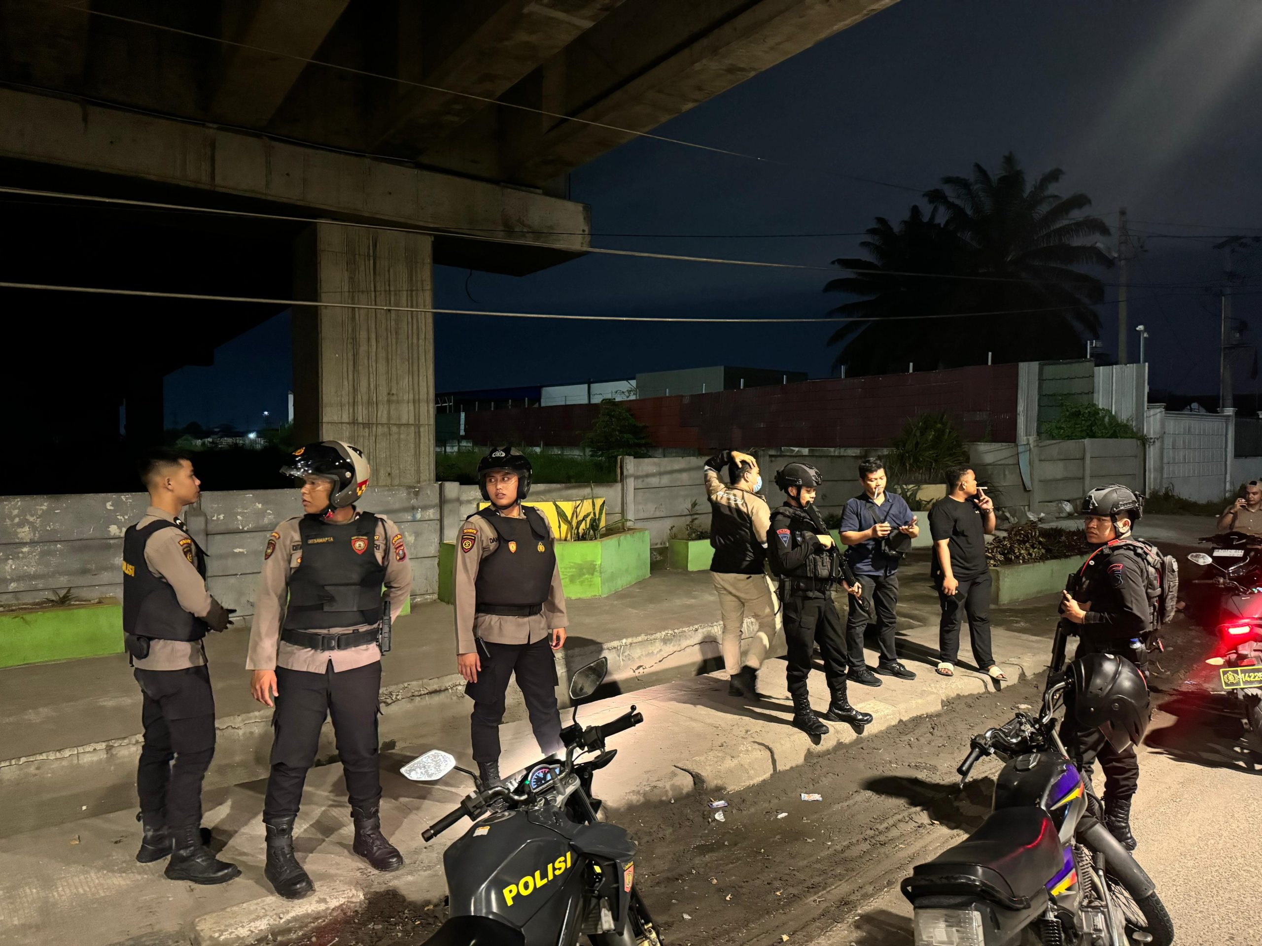 Sikat Geng Motor, Tim Patroli Presisi Polda Sumut Amankan Senjata Tajam