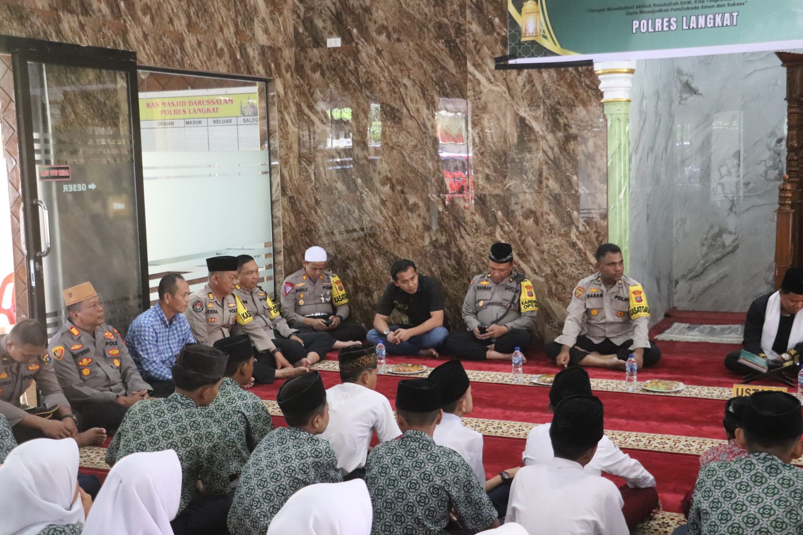 Polres Langkat Peringati Maulid Nabi Muhammad SAW