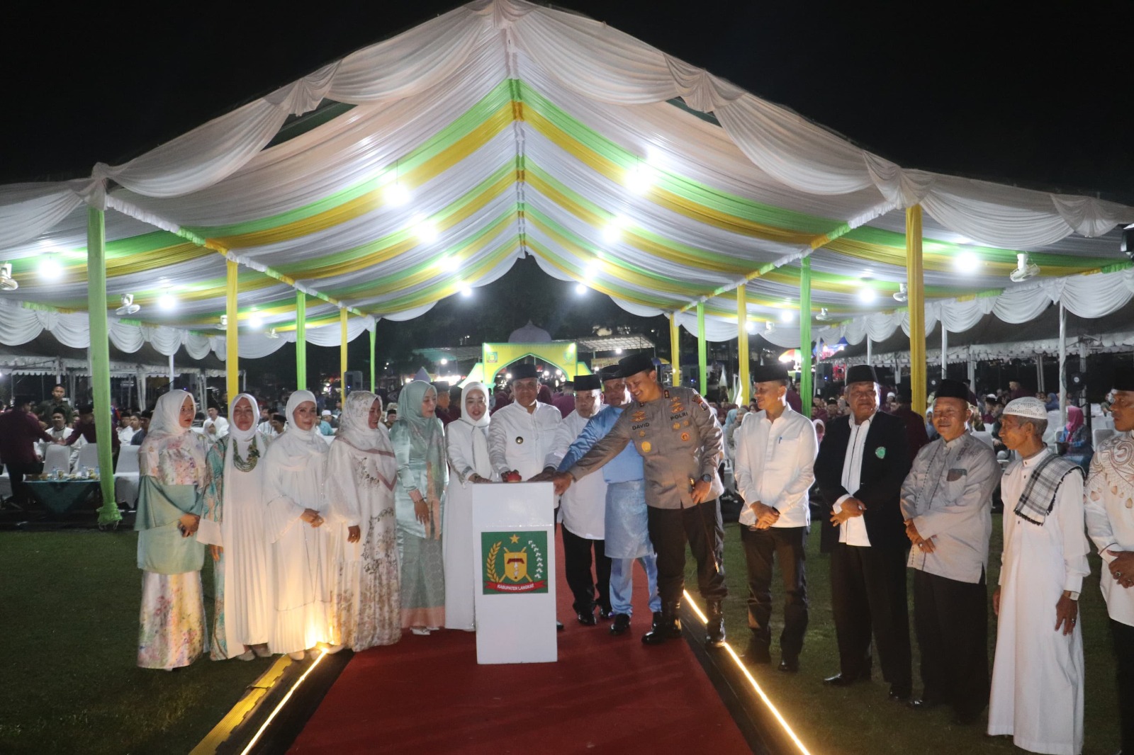 Kapolres Langkat Hadiri Pembukaan MTQ Ke-57 Kabupaten Langkat