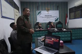 Kadis KOMINFO Mewakili Bupati Pakpak Bharat, Memaparkan Implementasi Keterbukaan Informasi Publik
