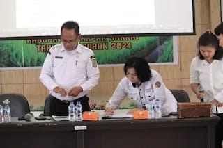 Sekda Pakpak Bharat Hadiri Sidang Gugus Tugas Reforma Agraria di Balai Sada Arih