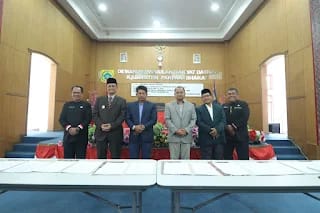 DPRD Pakpak Bharat Laksanakan Sidang Paripurna P-APBD dan PPAS Ta 2024