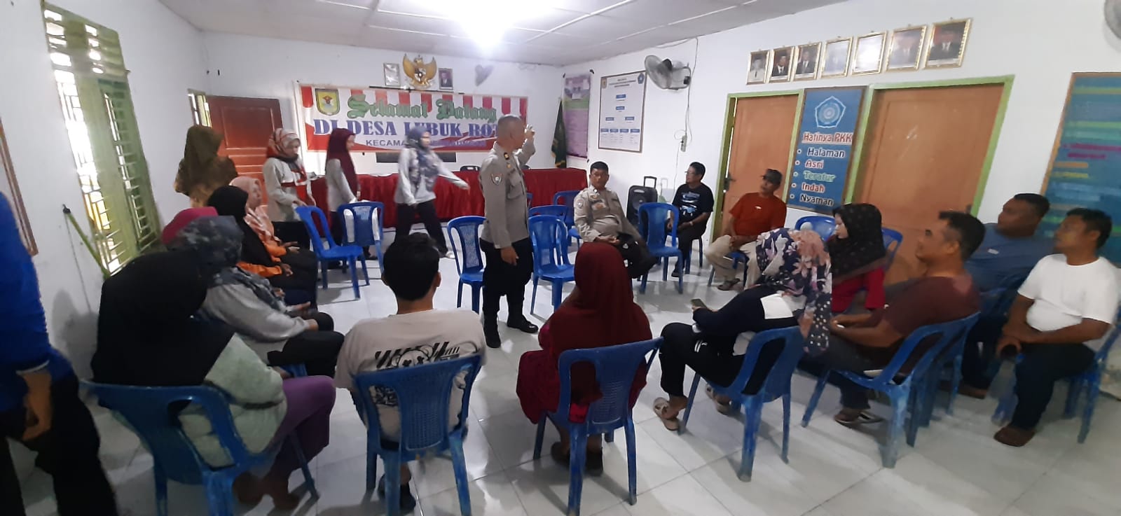 Bhabinkamtibmas Polres Sergai Laksanakan Giat Jumat Curhat Dan Colling System