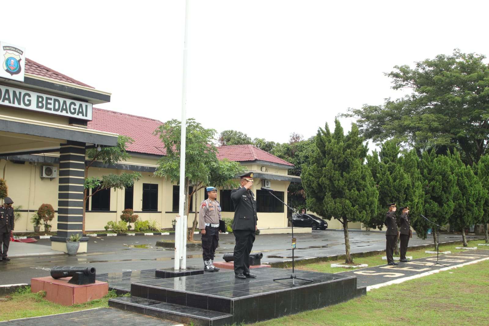 Kabag Ops Polres Sergai Pimpin Pelaksanaan Upacara Hari Kesaktian Pancasila