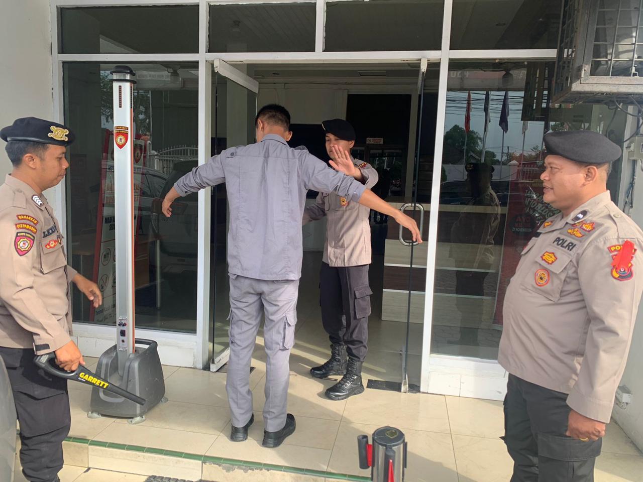 Polda Sumut Pastikan Keamanan Kantor Penyelenggara Pemilukada 2024